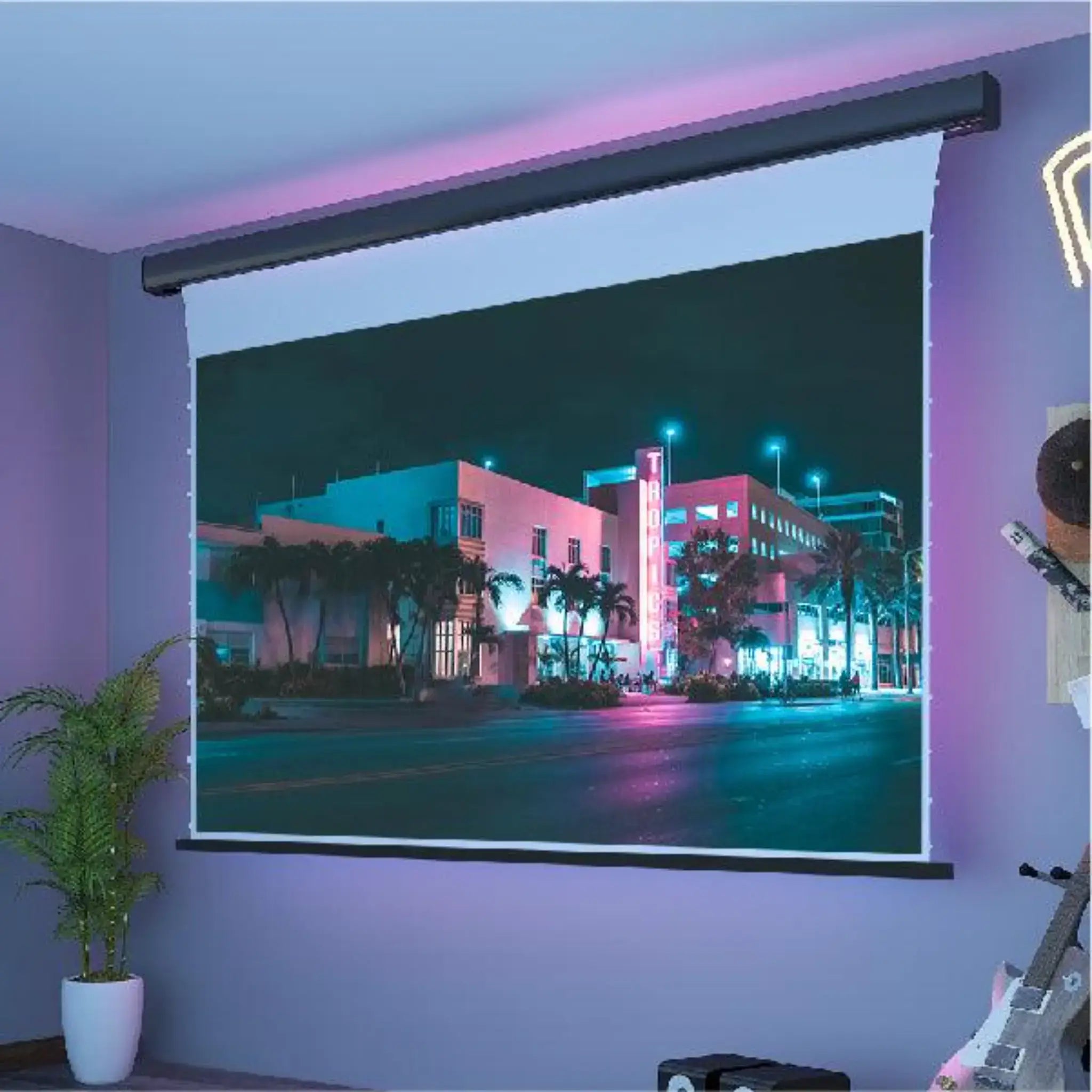Projectors and Projector Screens