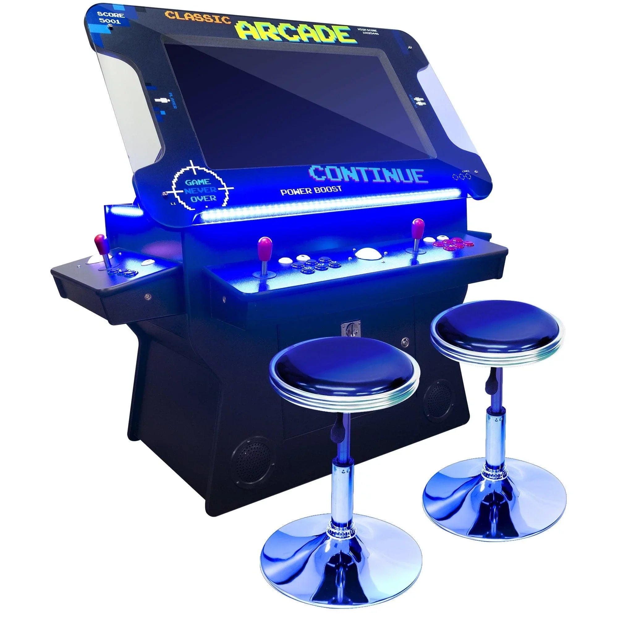 Creative Arcades 3-Sided Tilt Cocktail Table Arcade Machine-3-4 Week Lead Time