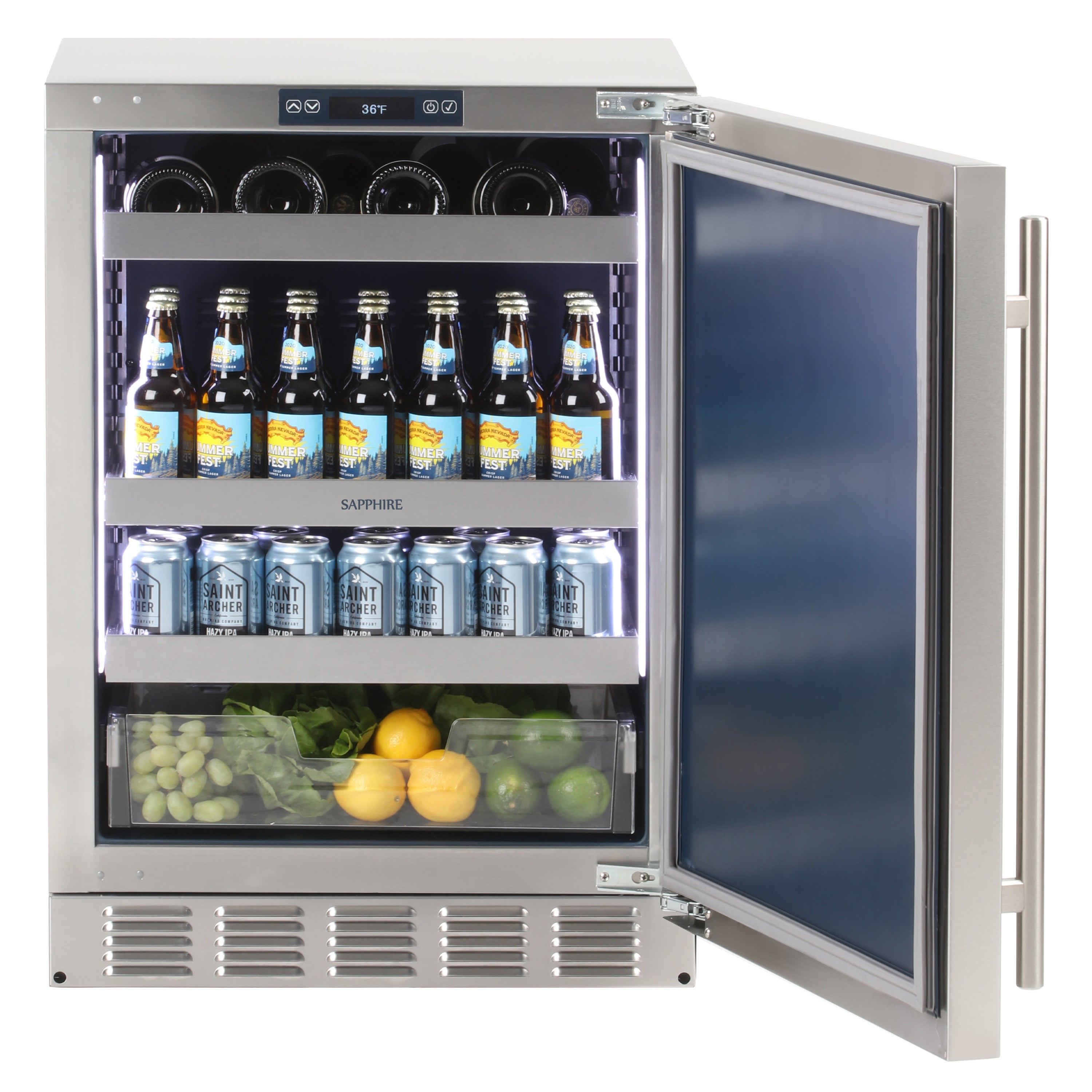 Sapphire Appliances 24" Refrigerator | Indoor