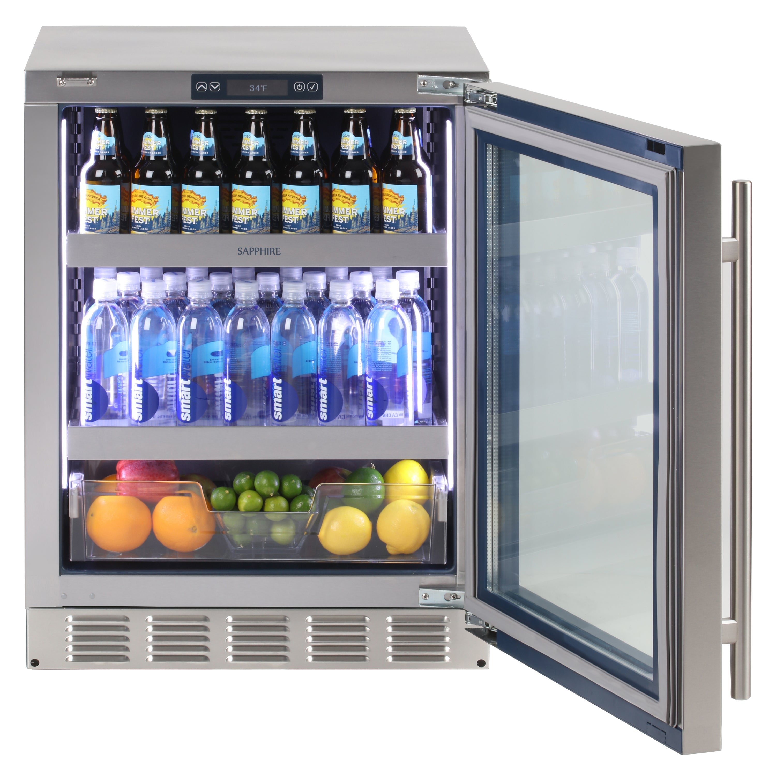 Sapphire Appliances Beverage Refrigerator | ADA Height