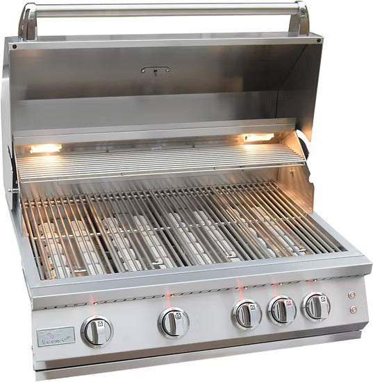 Kokomo Grills 32” Professional Built in Gas Grill (4 Burner/Back Burner)-KO-PRO-4BG