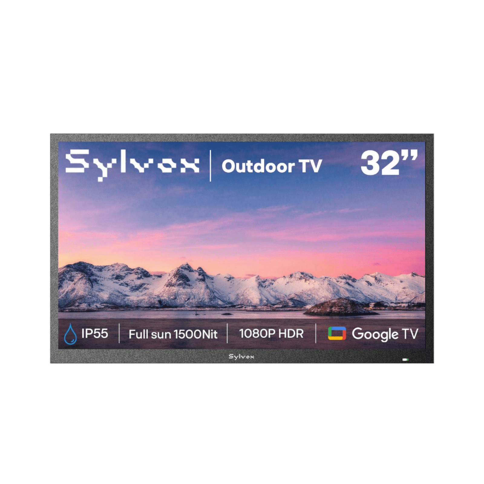 Sylvox 32" Pool SE Weatherproof TV (1500nit Brightness)