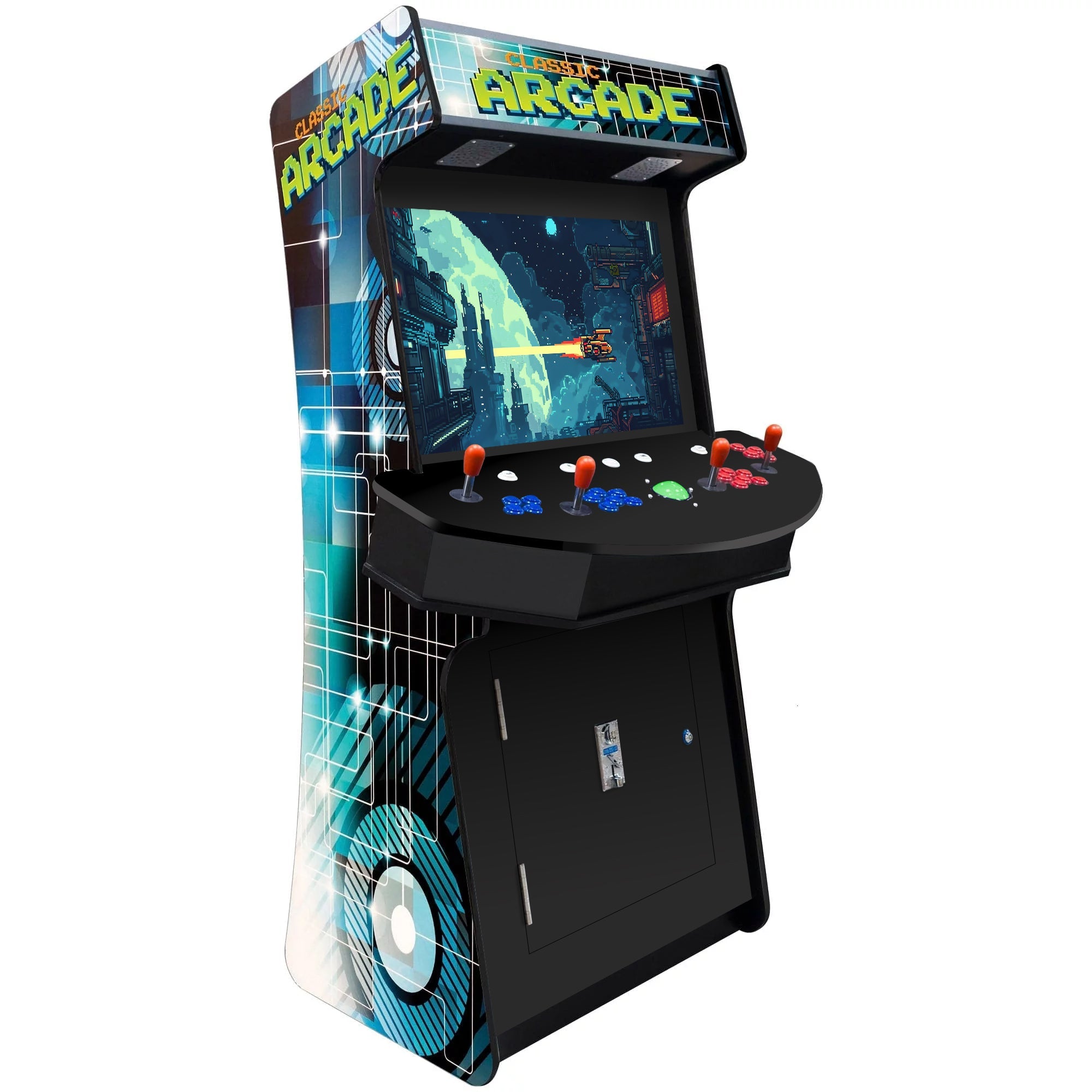 Creative Arcades 4P Slim Stand Up Arcade Machine-3-4 Week Lead Time