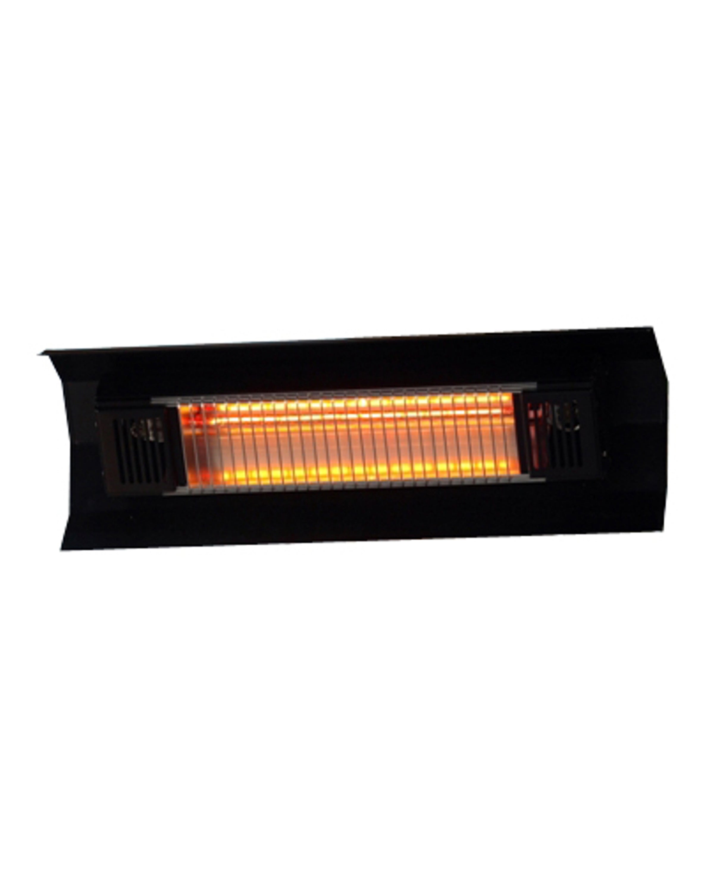 Fire Sense Black Steel Wall Mounted Infrared Patio Heater
