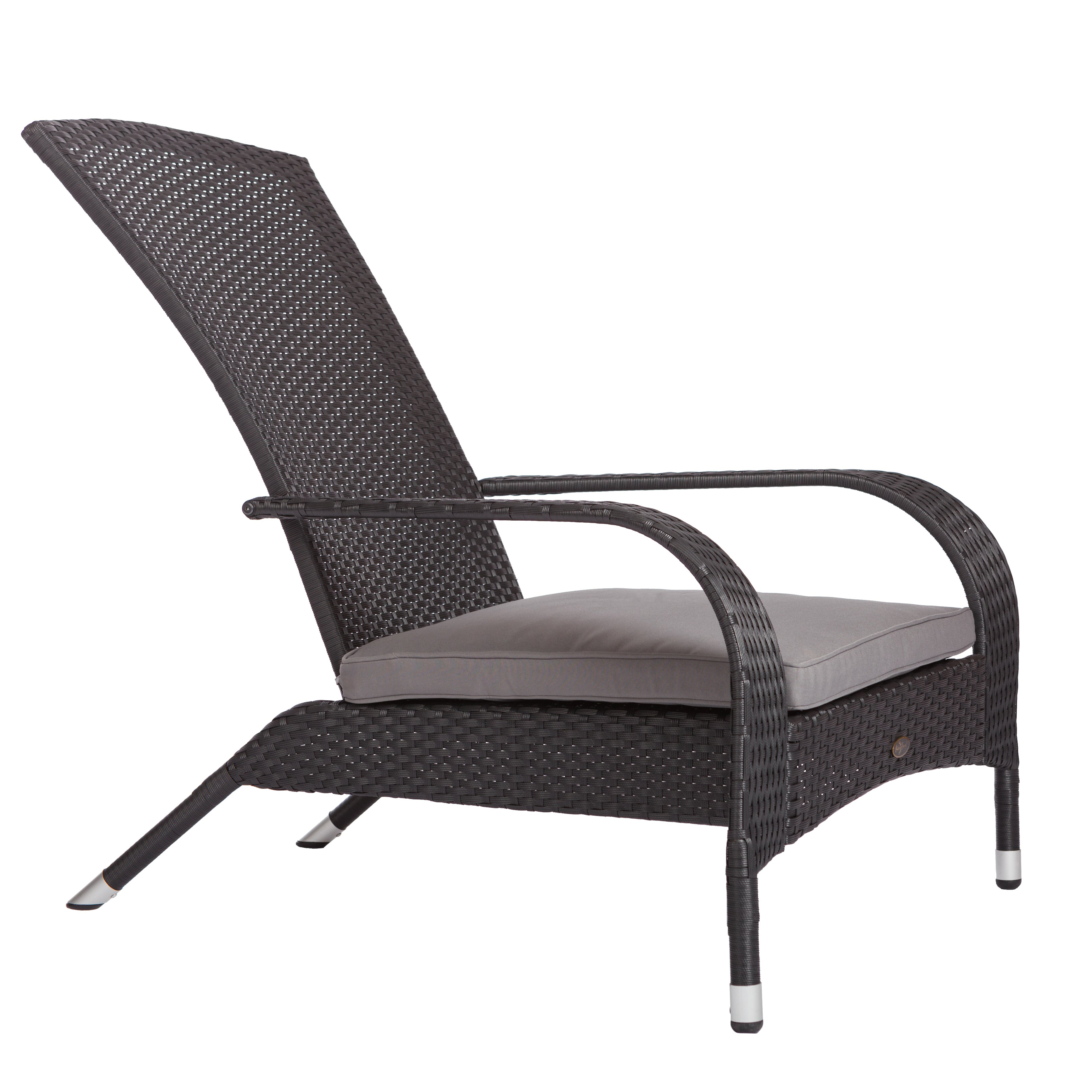 Balkene Home Black Coconino Wicker Chair | 62430