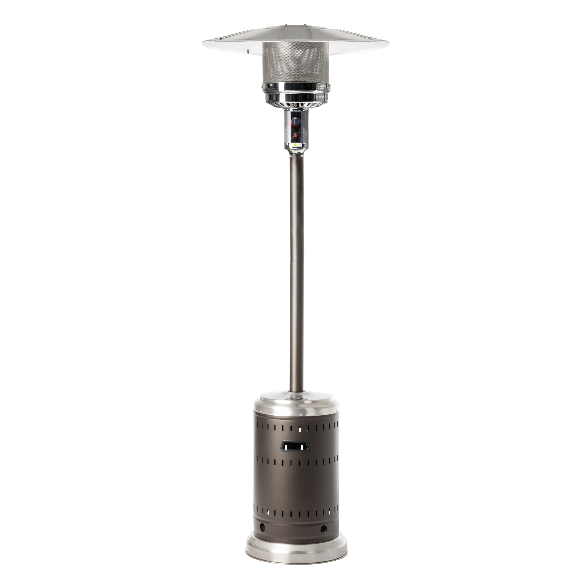 Fire Sense Ash and Stainless Steel Finish Patio Heater | 63010