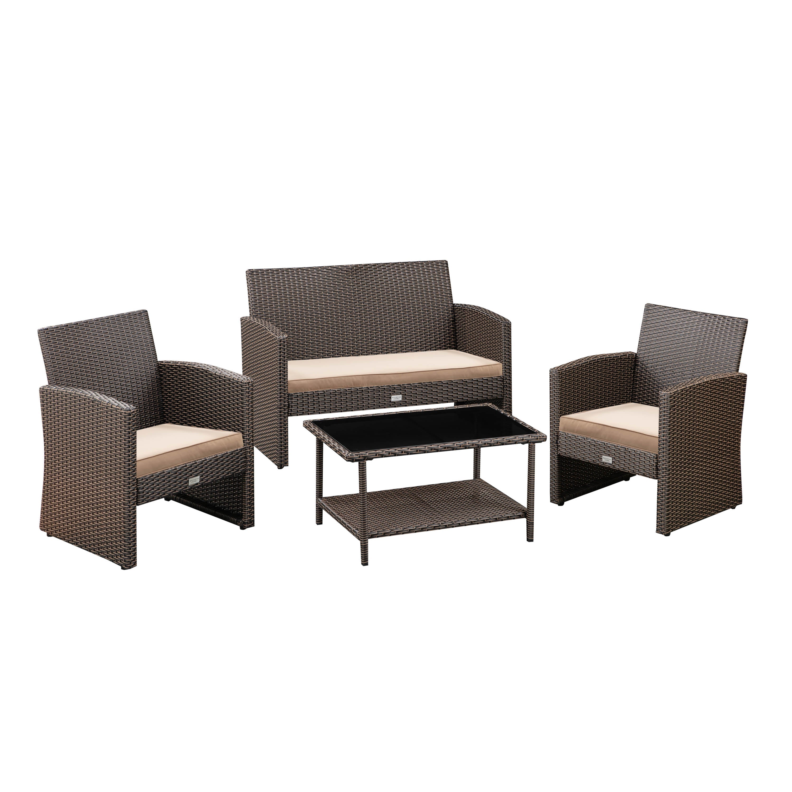 Balkene Home Ashville Wicker Patio Set | 63742