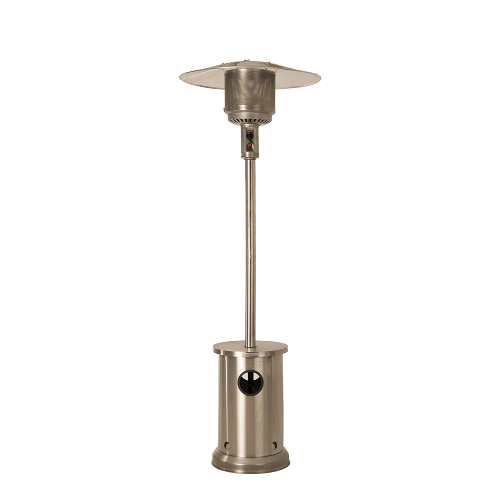 Fire Sense Stainless Steel Patio Heater with Table | 65044