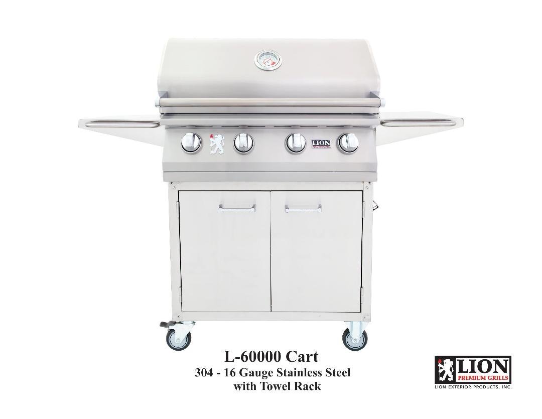 Lion Premium Grills 32" Built-In Gas Grill 6-Piece Package