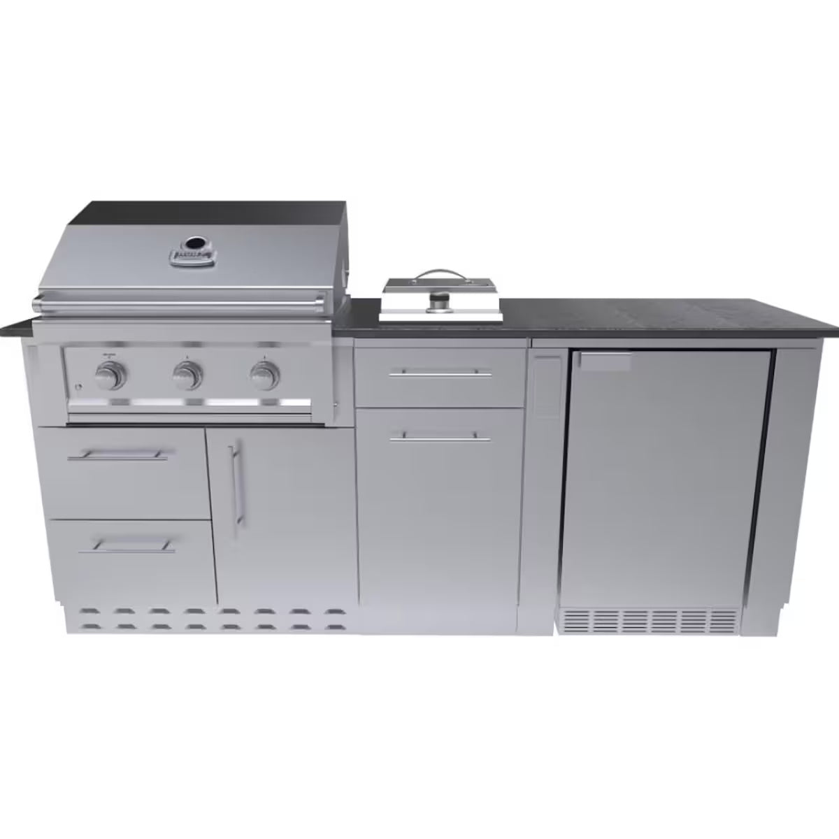 Sunstone TANGO 7 Ft Outdoor Grilling Station Package in Propane - SCPTANGO