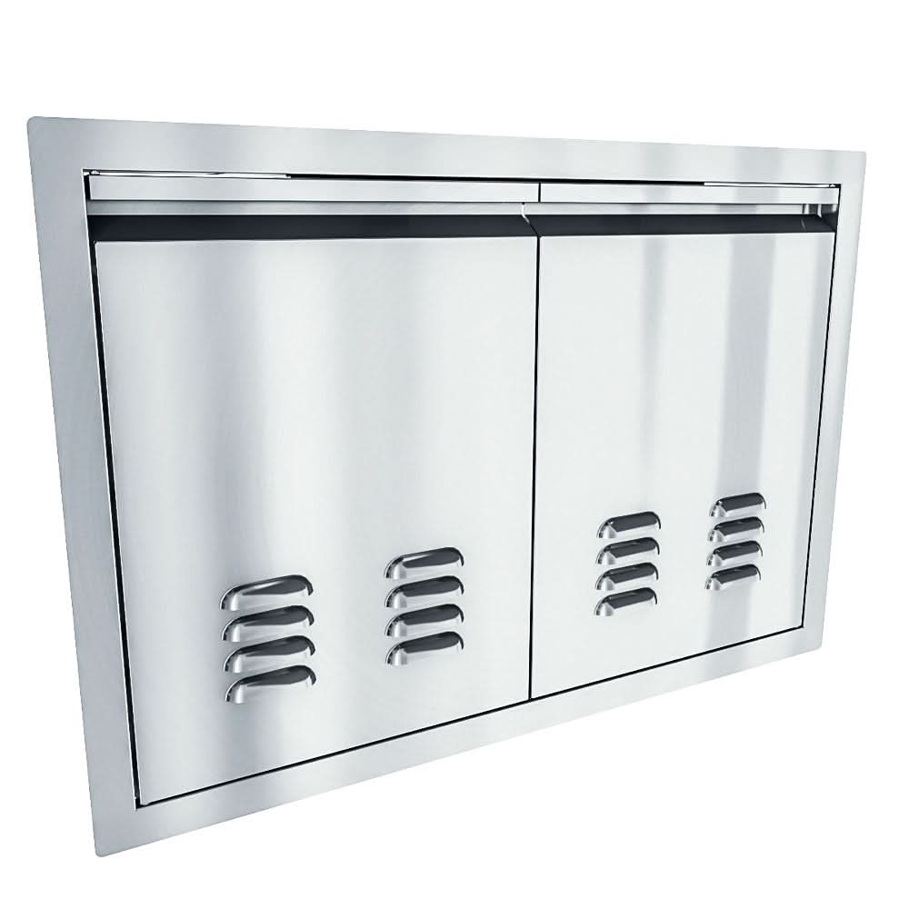 Sunstone 30 Inch Aruba Series Vented Double Doors - ARU-DDV30