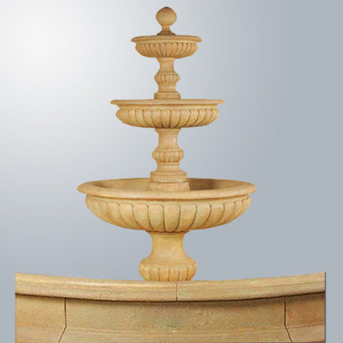 Stunning Acqua Sparta Three-Tier Outdoor Water Fountain for Your Pond