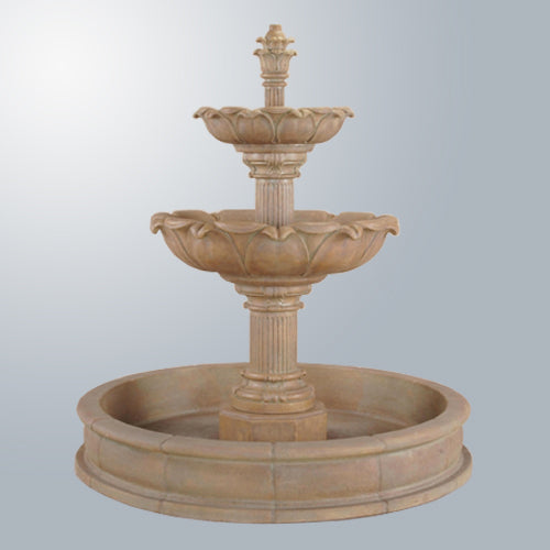 Elegant Acquarossa Outdoor Pond Fountain for a Serene Garden Ambiance