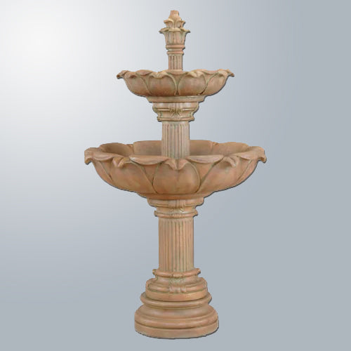 Elegantly Designed Acquarossa Two-Tier Water Fountain