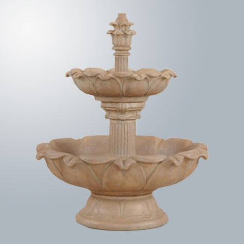 Elegant Acquarossa Two-Tier Short Fountain
