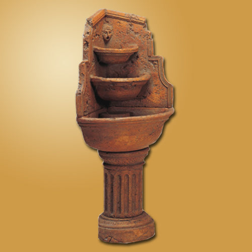 Elegant Acropolis Corner Outdoor Water Fountain for Serene Ambiance