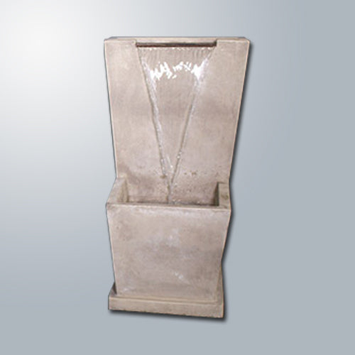 Elegant Adelina Lamina Wall Fountain for a Serene Ambiance