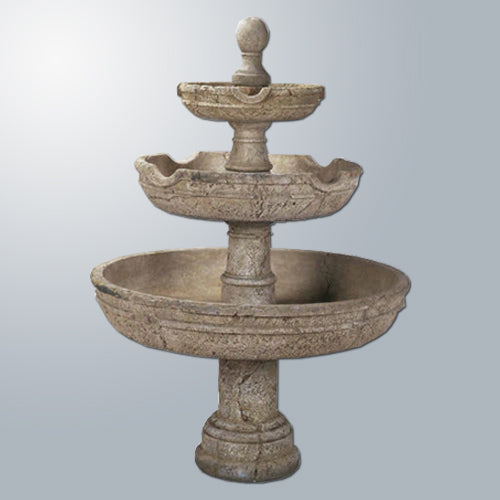 Stunning Three-Tier Outdoor Water Fountain for Your Garden Bliss