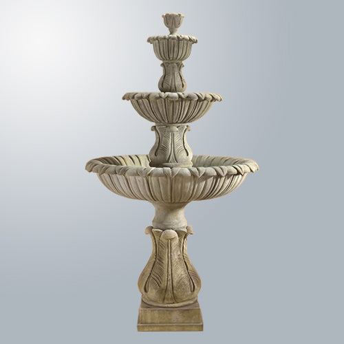 Elegant Altus Calanthia Three-Tier Water Fountain