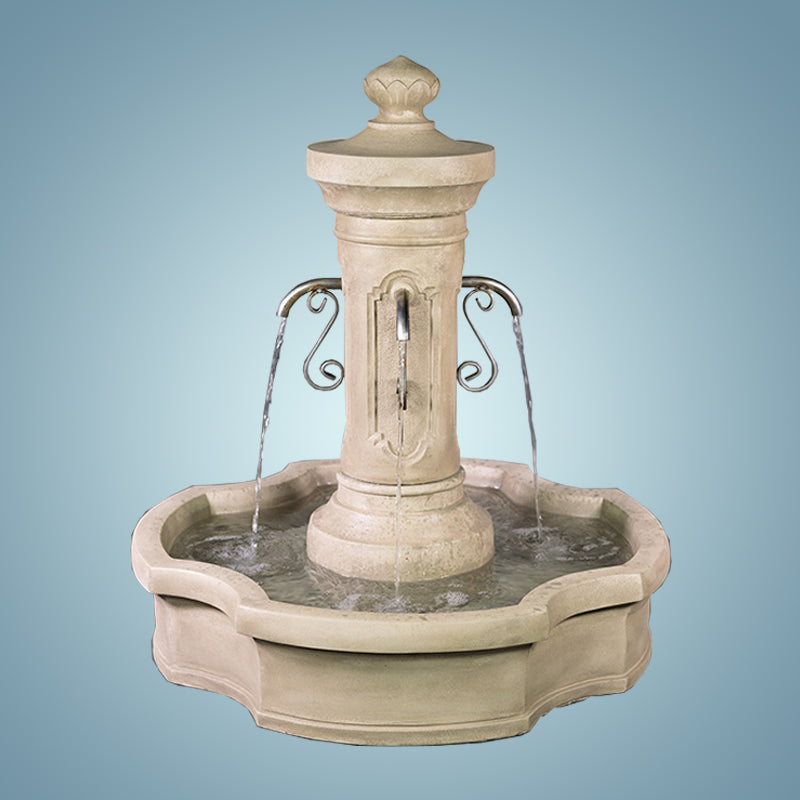 Elegant Amalfi Pond Fountain for Tranquil Outdoor Spaces