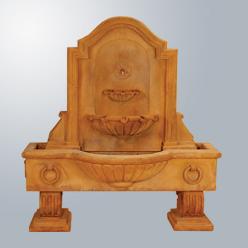 Elegant Anduze Short Wall Fountain for Timeless Charm
