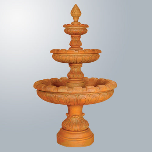 Elegant Ariston Three-Tier Outdoor Fountain