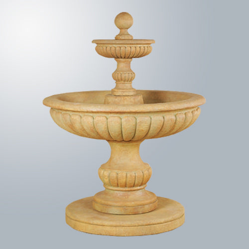 Elegant Athene Two-Tier Outdoor Water Fountain for Tranquil Gardens