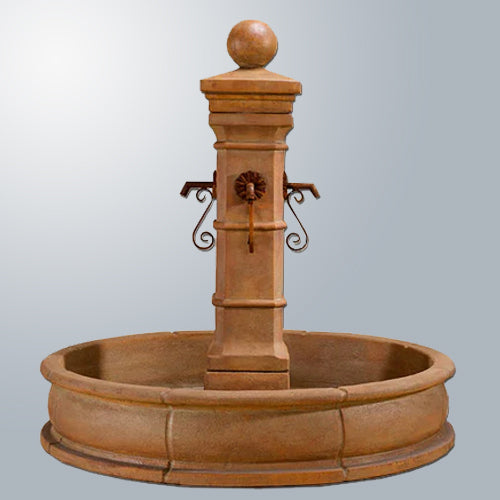 Elegant Avignon Pond Fountain with Graceful Spouts
