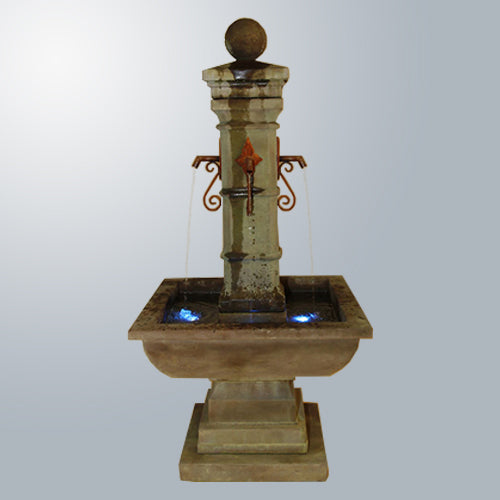 Elegant Avignon Solange Fountain with Spouts