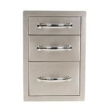 Sunstone Classic 14 Inch Triple Access Drawer - B-TD18
