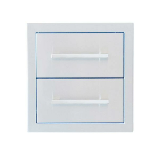 Sunstone 12" Beveled Frame Double Drawer - BA-DD12