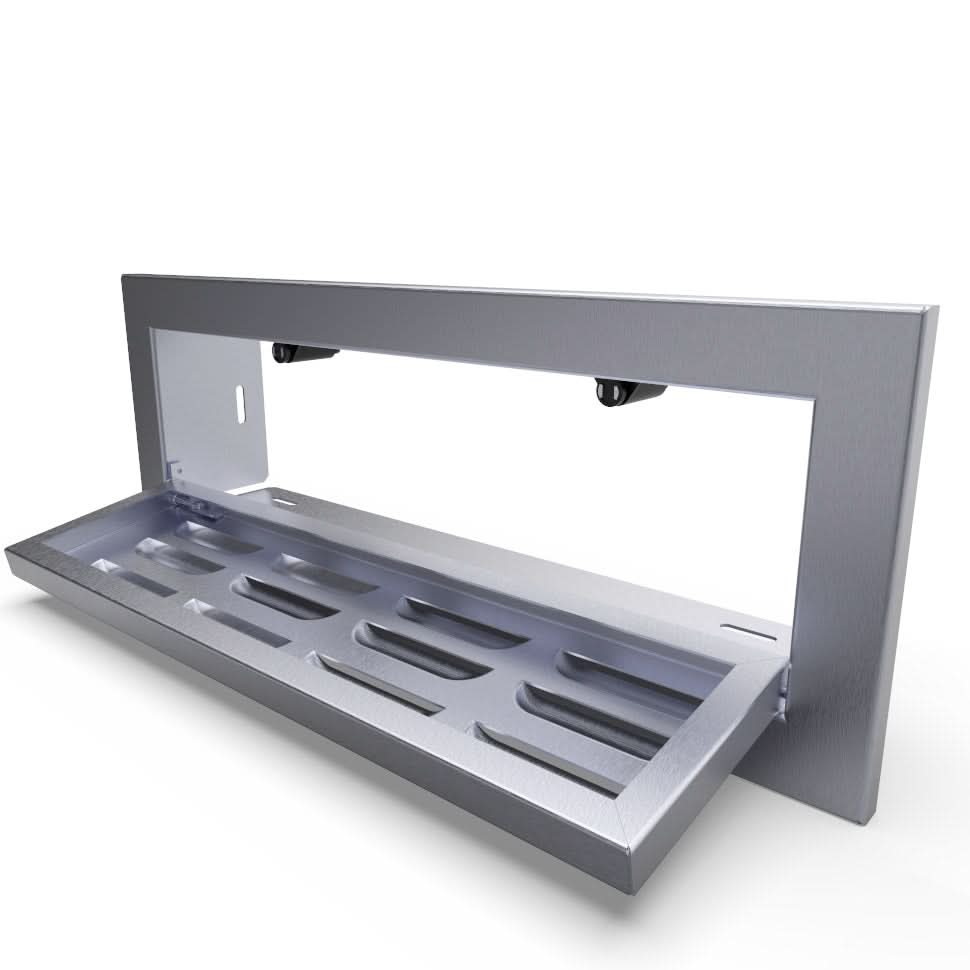 Sunstone Signature Series Stainless Steel Vented Panel Door - BA-SWVENT