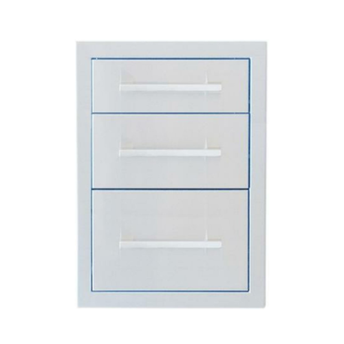 Sunstone 18" Beveled Frame Triple Drawer - BA-TD18