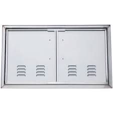 Sunstone Signature Beveled Double Access Door with Vents - BA-VDD42