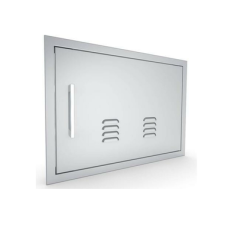 Sunstone Signature Beveled 24 Inch Right Hinge Single Access Door with Vents Horizontal - BA-VDHR1724