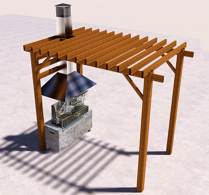 Tagwood BBQ Smoke Hood -- BBQ25SS