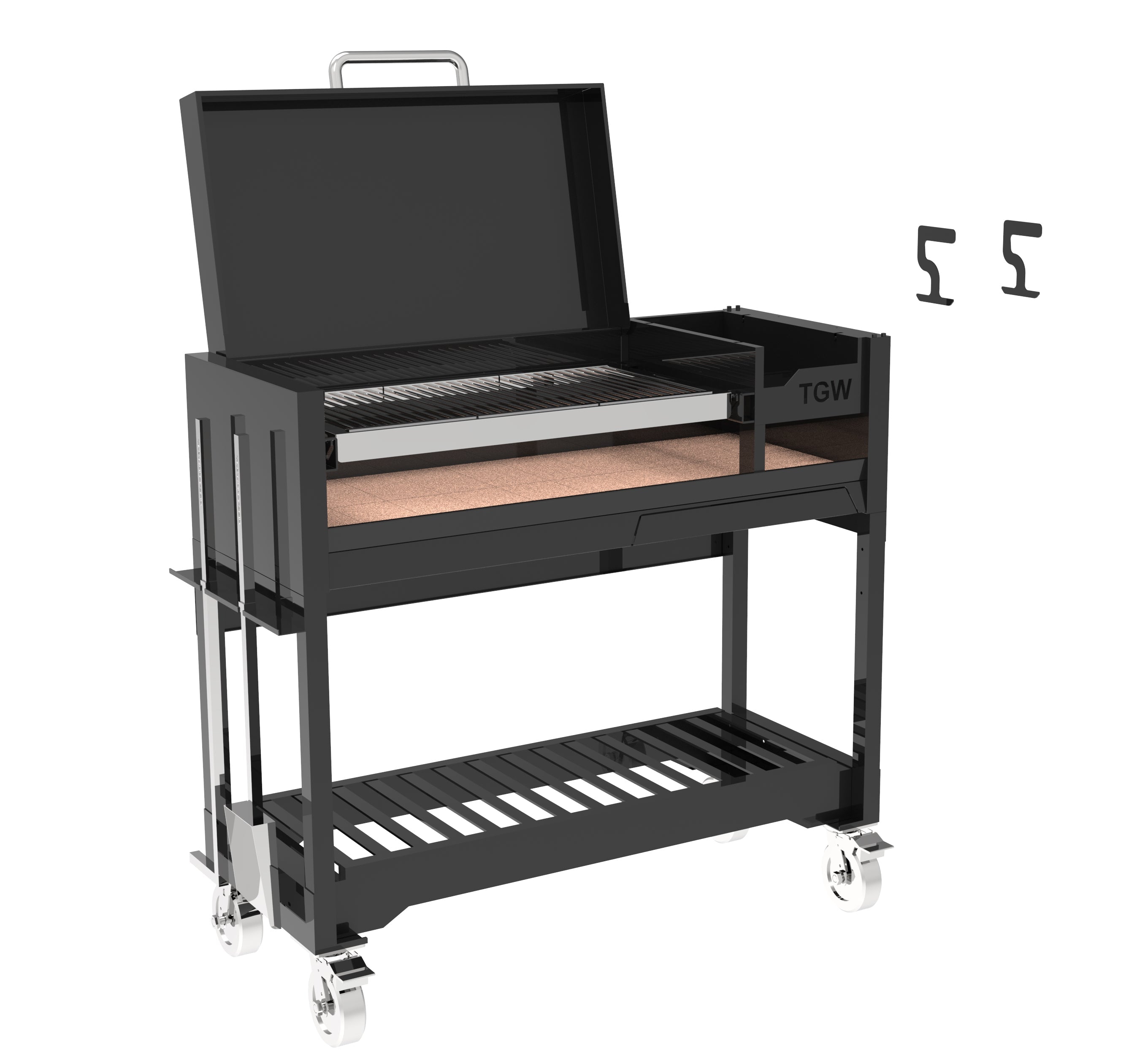 Tagwood BBQ Argentine Wood Fire & Charcoal Gaucho Grill | BBQ18SI--
