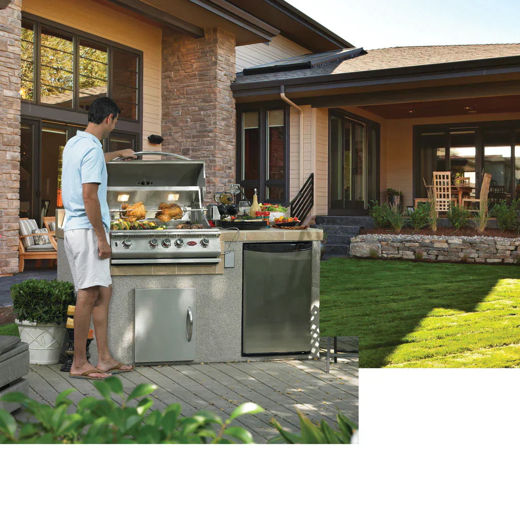 Cal Flame Built-in Convection Propane Grill