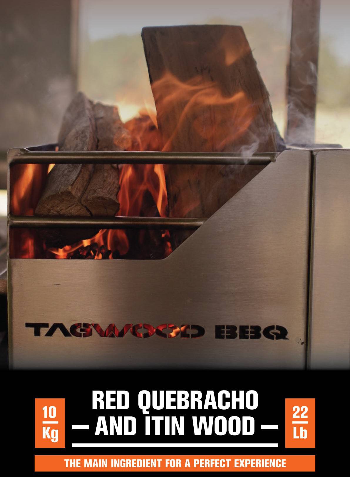Tagwood BBQ Premium Charcoal + Firewood