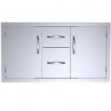 Sunstone Classic Series 42" Double Drawer Door Combo - C-DDC42