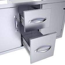 Sunstone Classic Series 42" Double Drawer Door Combo - C-DDC42