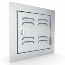Sunstone Classic Right Hinge Single Access Door with Vents - C-VSDR12