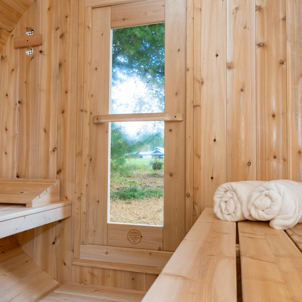 Dundalk Leisurecraft CT Serenity Barrel Sauna-CTC2245E