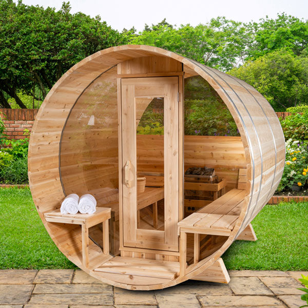 Dundalk Leisurecraft serenity MP Barrel Sauna-CTC2245MPE