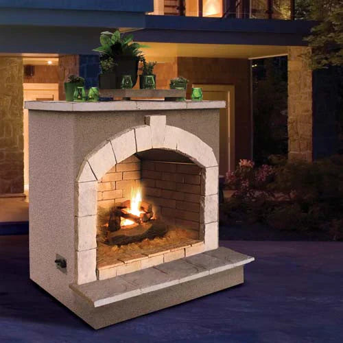 Cal Flame 48-Inch Outdoor Fireplace FRP906-2