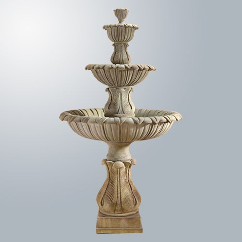 Elegant Calanthia Three-Tier Water Fountain