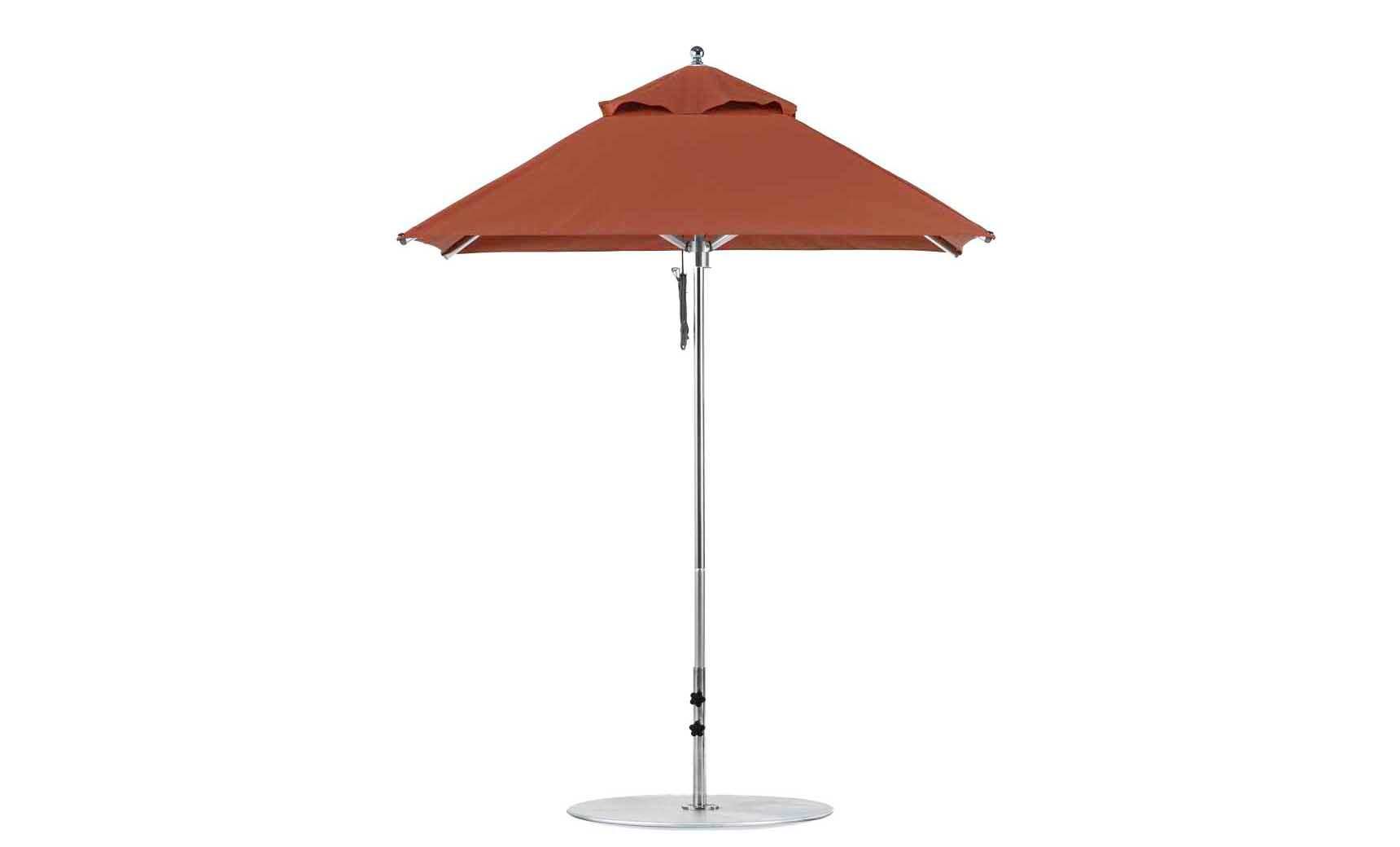 Ledge 6.5' Square Pulley Premier Umbrella