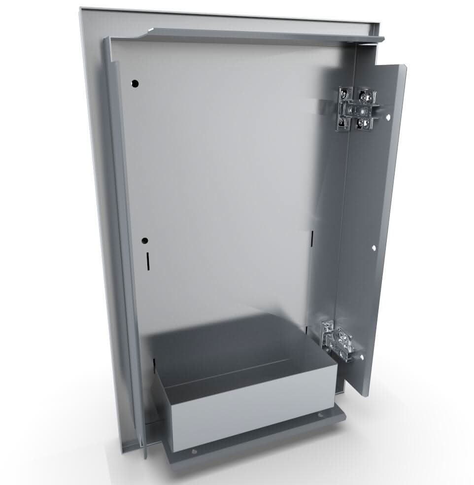 Sunstone Designer Raised Left Hinge Single Access Door - DE-DVL15