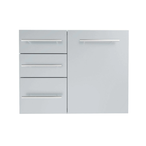 Sunstone Designer Raised Triple Drawer - DE-LPCTD30