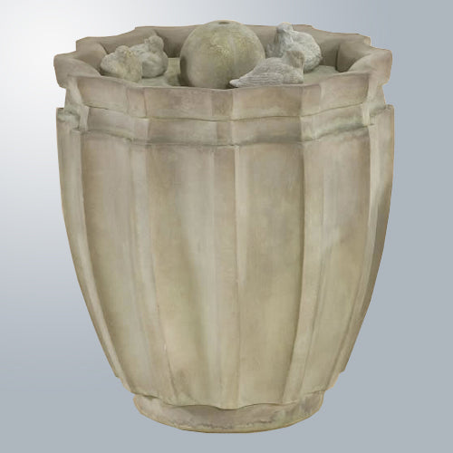 Elegant Dodici Bird Bath Fountain